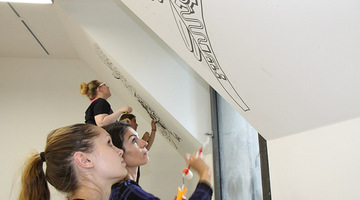 Tworzenie muralu w OCW-1