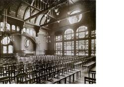 Lecture theatre - historic photo